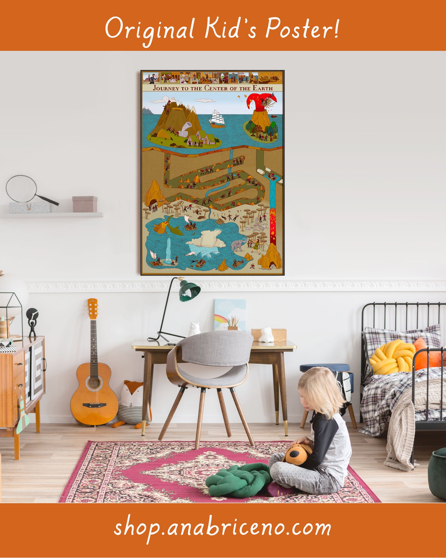 Journey to the Center of the Earth Poster