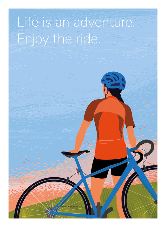 Life is an Adventure Art Print