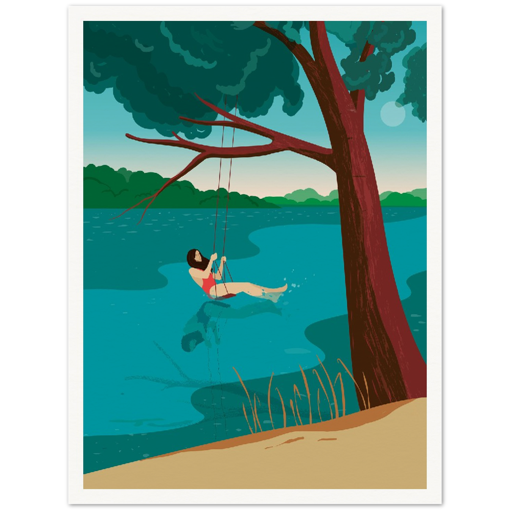 Breathe Art Print
