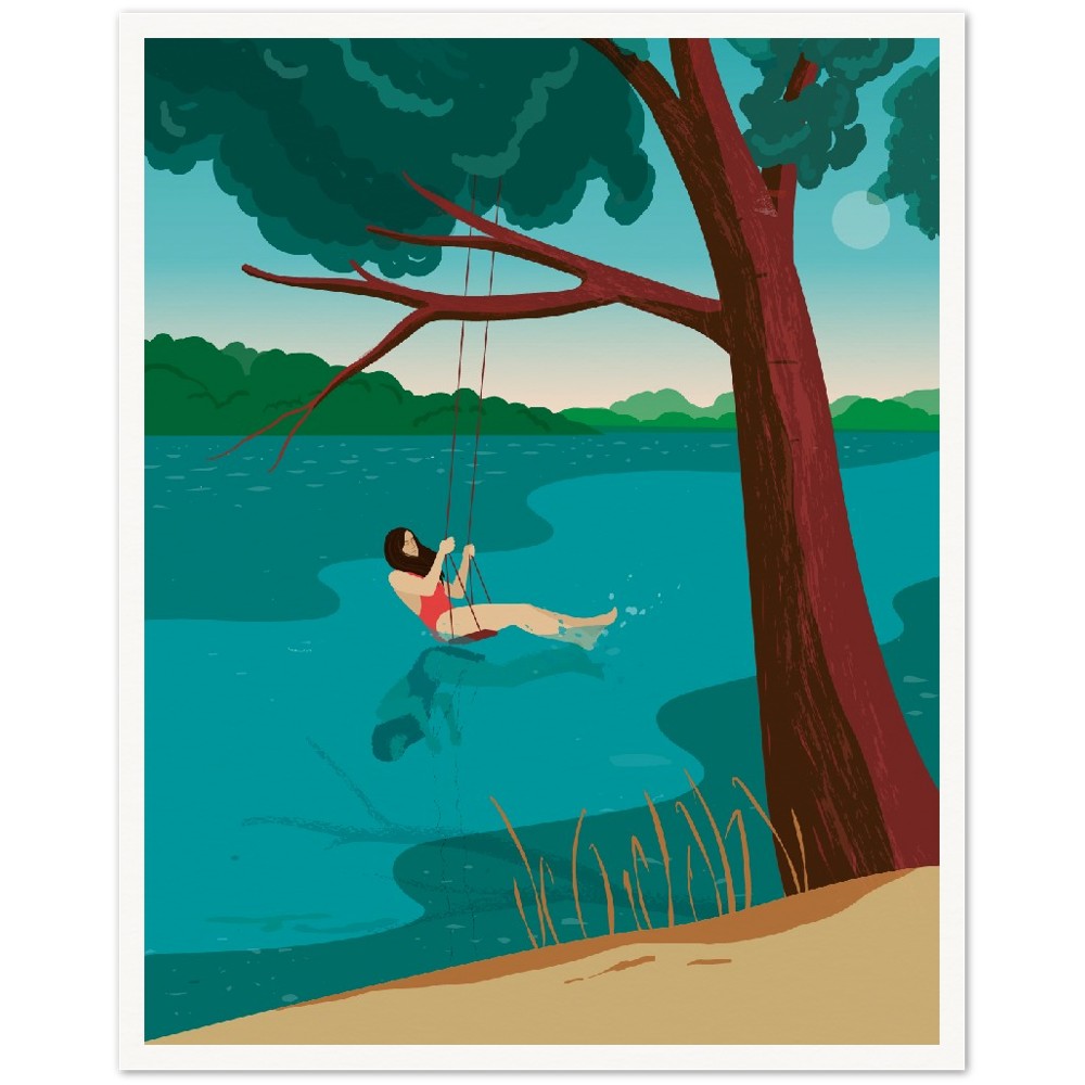 Breathe Art Print