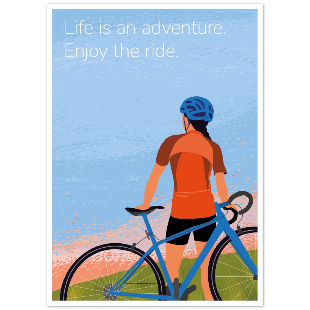 Life is an Adventure Art Print