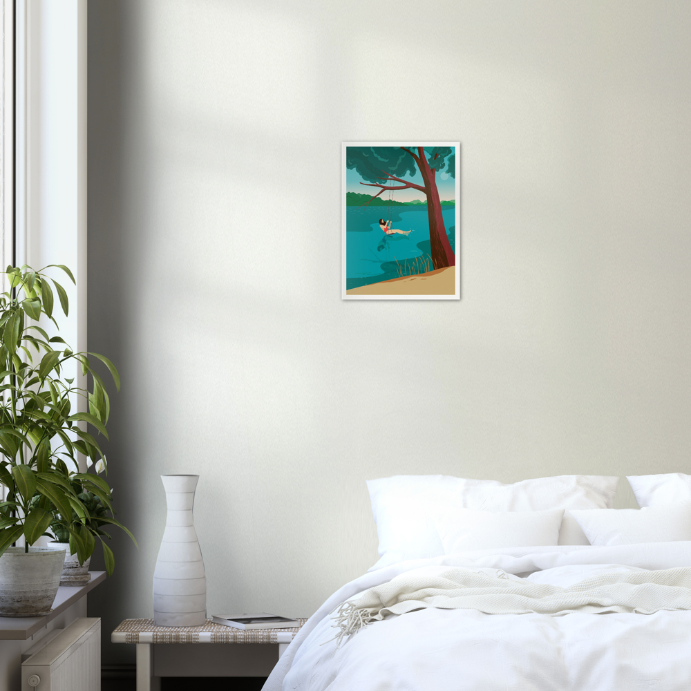 Breathe Art Print