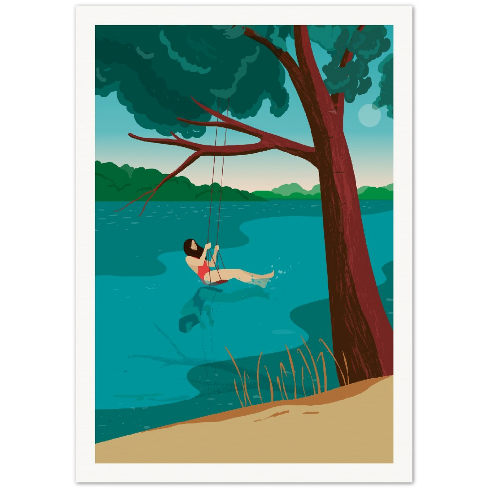Breathe Art Print
