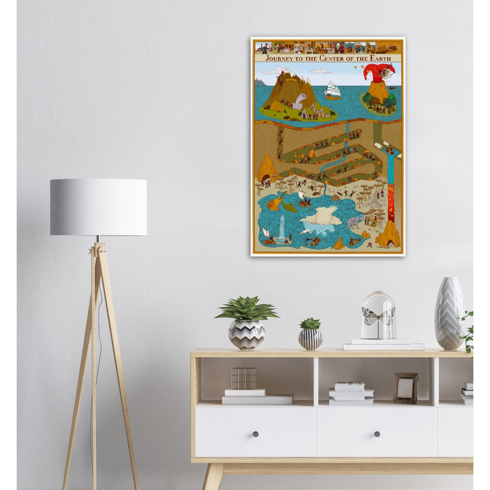 Journey to the Center of the Earth Poster