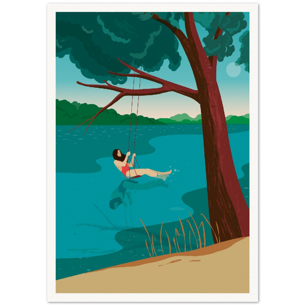 Breathe Art Print