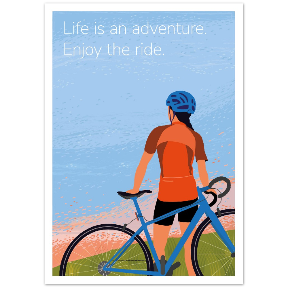 Life is an Adventure Art Print