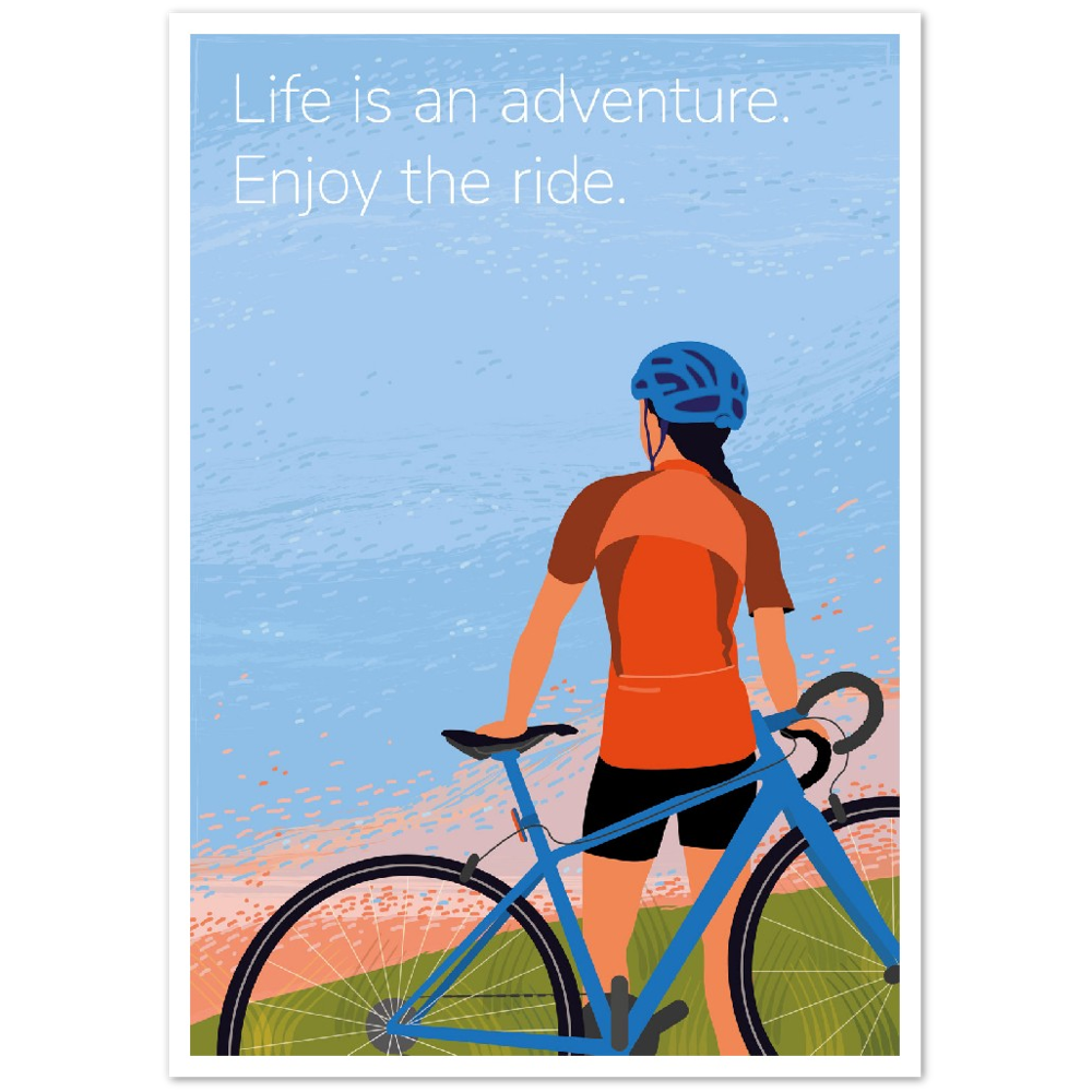 Life is an Adventure Art Print