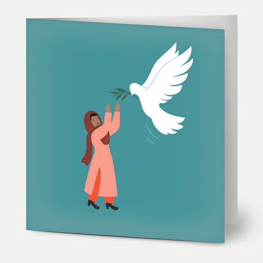 "Peace Women: Malala Yousafzai" Pack of 10 Greeting Cards